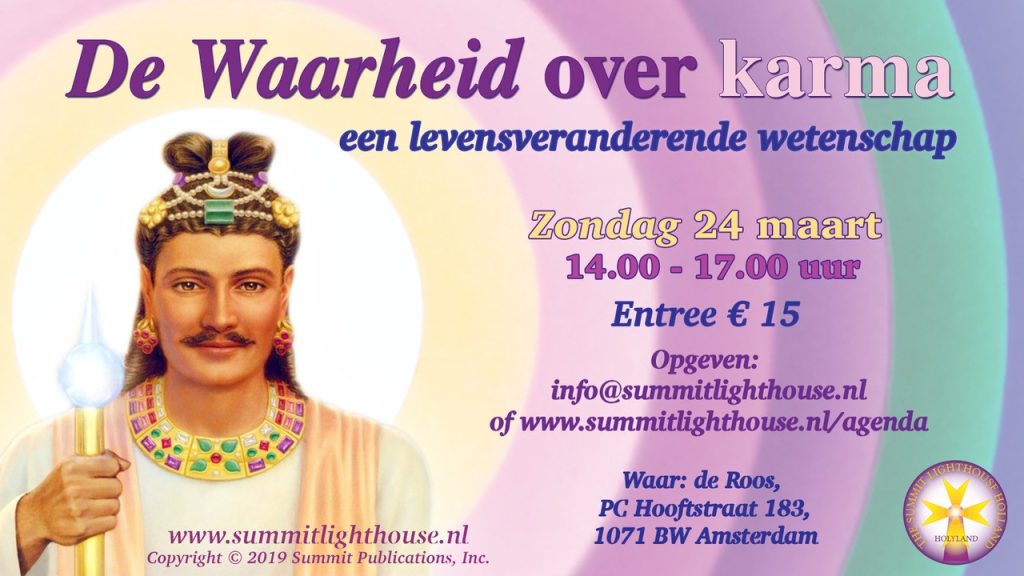 Lezing Karma en Reincarnatie