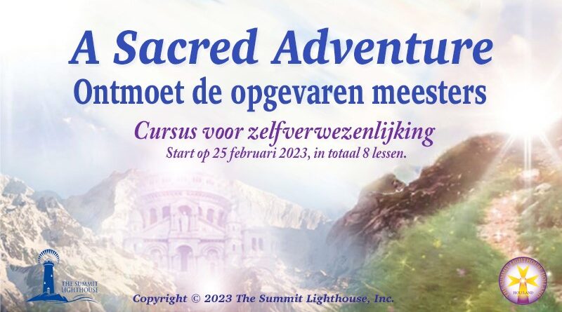 Cursus Sacred Adventures Deel II